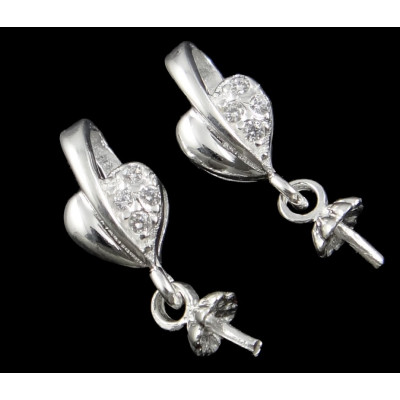 Pearl for attaching pearl AG 925