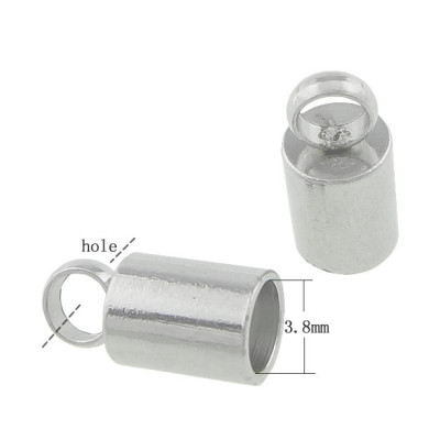 Koncovka z chirurgické oceli vnitřní průměr 3,7mm