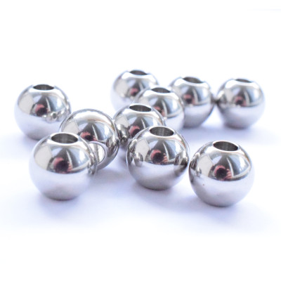 Bead ball 10 x 8,5mm from surgical steel