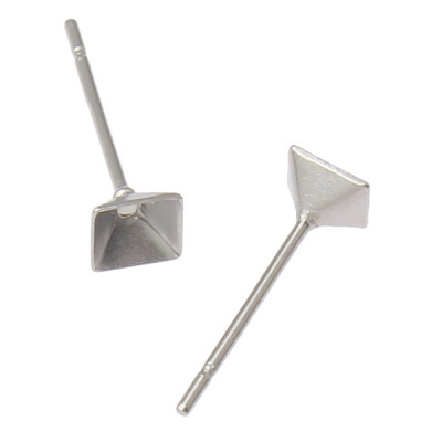 Surgical steel square size 4 x 4mm