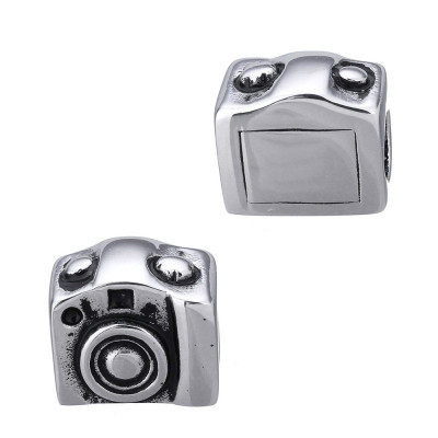 Bead camera made of surgical steel