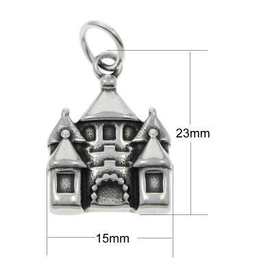 Pendant Lock with turrets of surgical steel