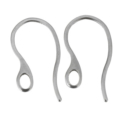 304 Stainless Steel Hook Earwire orıgınal color