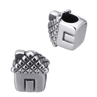 Bead house made of surgical steel