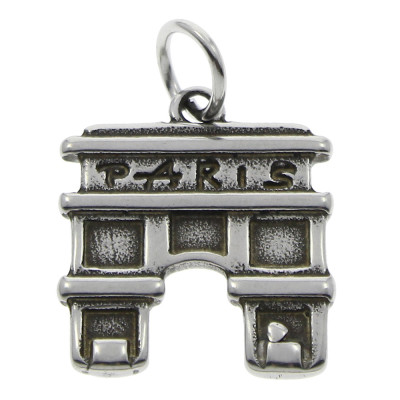 Arc de Triomphe in Paris made of surgical steel