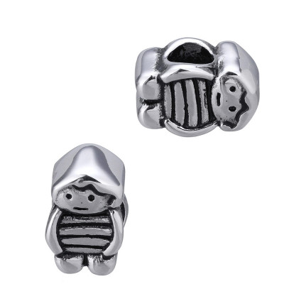 Bead little boy of surgical steel