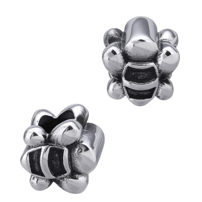 Bead of surgical steel bee