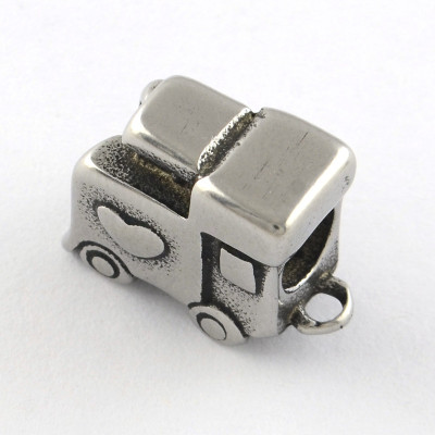 korálek mašinka se srdíčkem