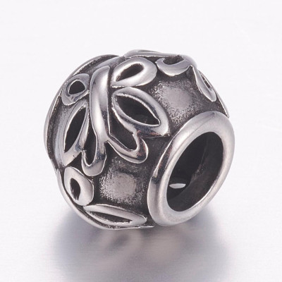 Stainless steel butterfly bead