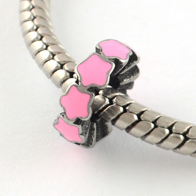 Bead extension in three color versions of surgical steel