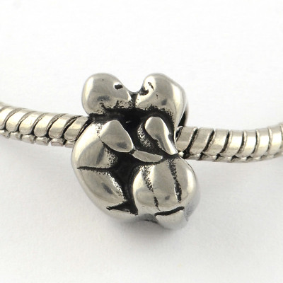 Bead lovers made of surgical steel