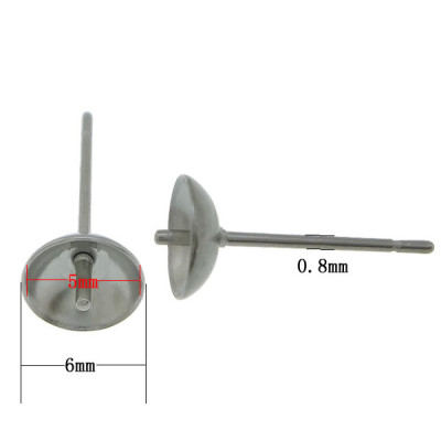 Cup with 6mm bowl and surgical steel shaft