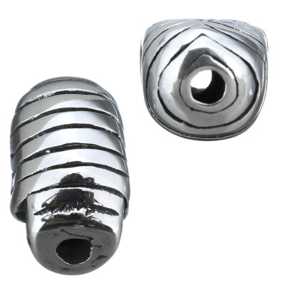 Skull mummy bead made of surgical steel