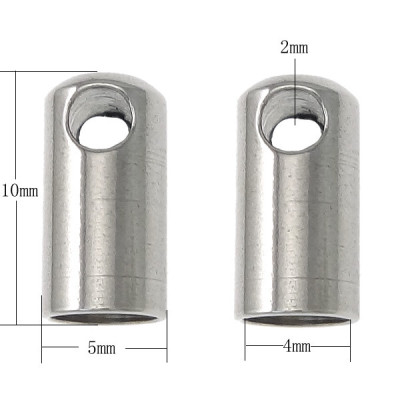Smooth ending of surgical steel 3,90mm