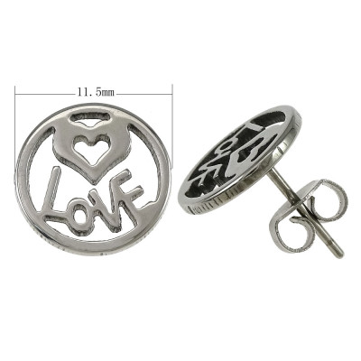 LOVE inserts made of surgical steel