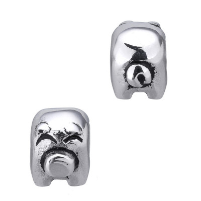 Surgical steel bead piggy bank