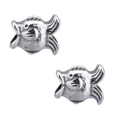 Surgical steel bead fish