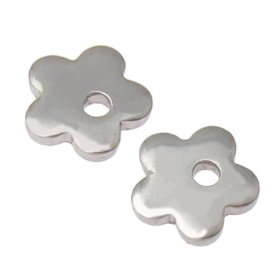 Medium flower head 8.5 mm made of surgical steel