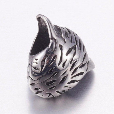 Korálek hlava orangutana z chirurgické oceli