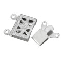 304 stainless steel Box clasp 2 strand