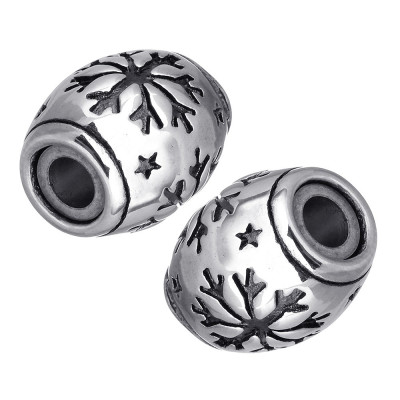 Magnetic fastening made of surgical steel with a flake 3,2mm