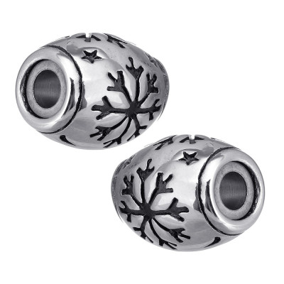 Magnetic fastening made of surgical steel with a flake 3,2mm