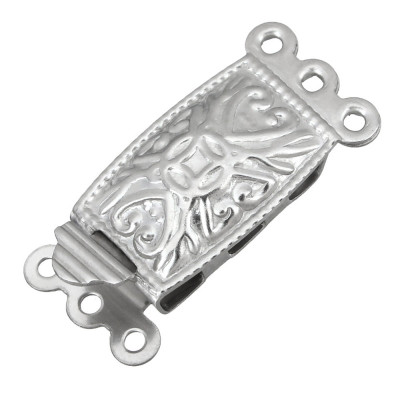 304 stainless steel Box clasp 3 strand