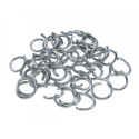 Open ring 4 x 0,6mm stainless steel 304