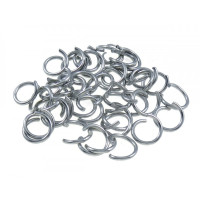 Coupling ring open 4 x 0,6mm of surgical steel