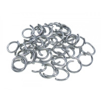 Open ring 4 x 0,6mm stainless steel 304