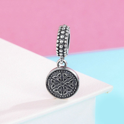 Bead pendant with ornament Ag 925/1000