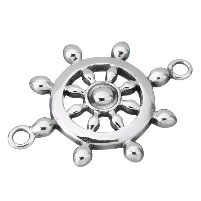 Surgical steel rudder connector