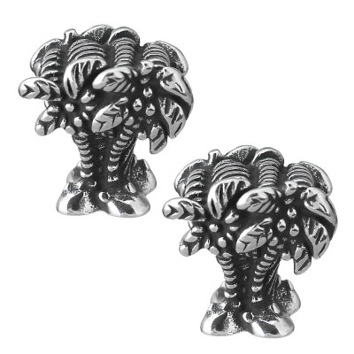 Bead palm tree made of surgical steel