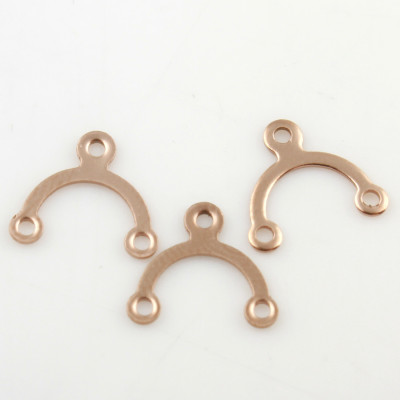 Two-row stainless steel shoulder strap in four colors