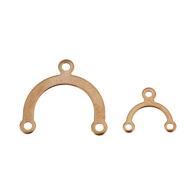 Two-row stainless steel shoulder strap in four colors