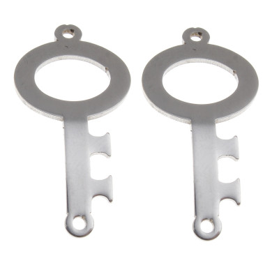 Socket of surgical steel in two color variants