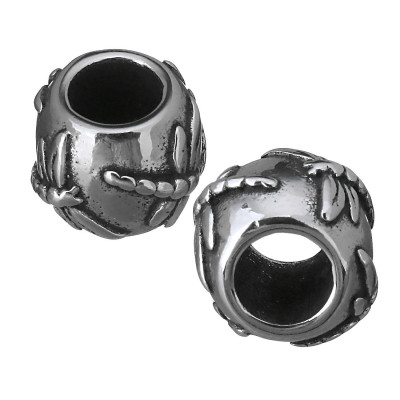 Surgical steel dragonfly bead