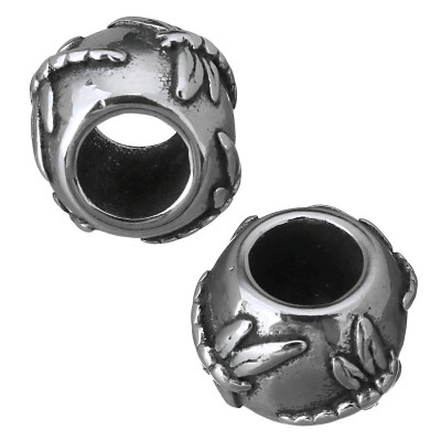 Surgical steel dragonfly bead