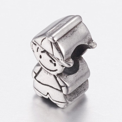 Little surgical steel bead boy
