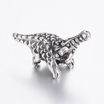 Crocodile surgical steel bead