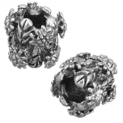 Large bead with surgical steel