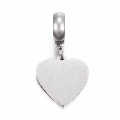 Pendant card characters of surgical steel variants to choose from