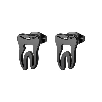 Pusety zoubky ve třech barevných variantách z chirurgické oceli