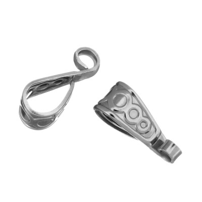 Massive upper part decorated with surgical steel