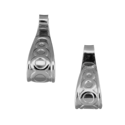 Massive upper part decorated with surgical steel