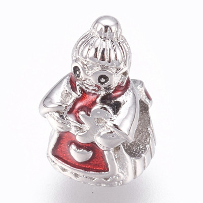 Large bead made of surgical steel