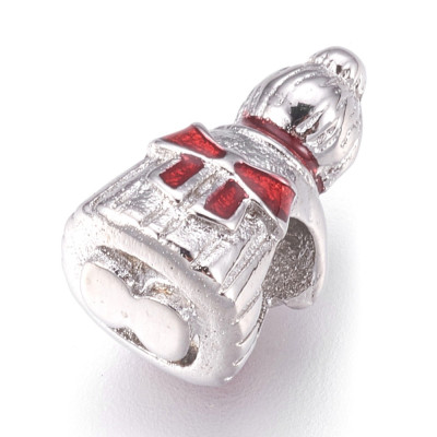 Large bead made of surgical steel