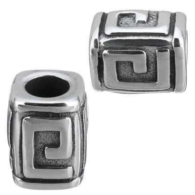 Solid roller with surgical steel ornament