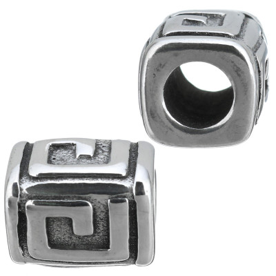 Solid roller with surgical steel ornament