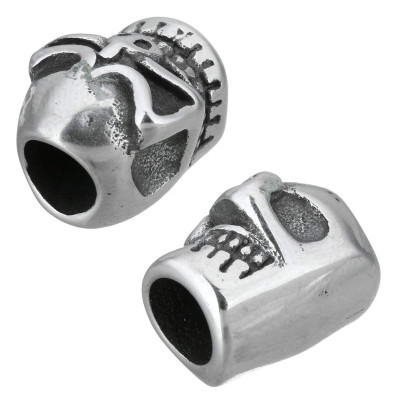 Bead skull made of surgical steel